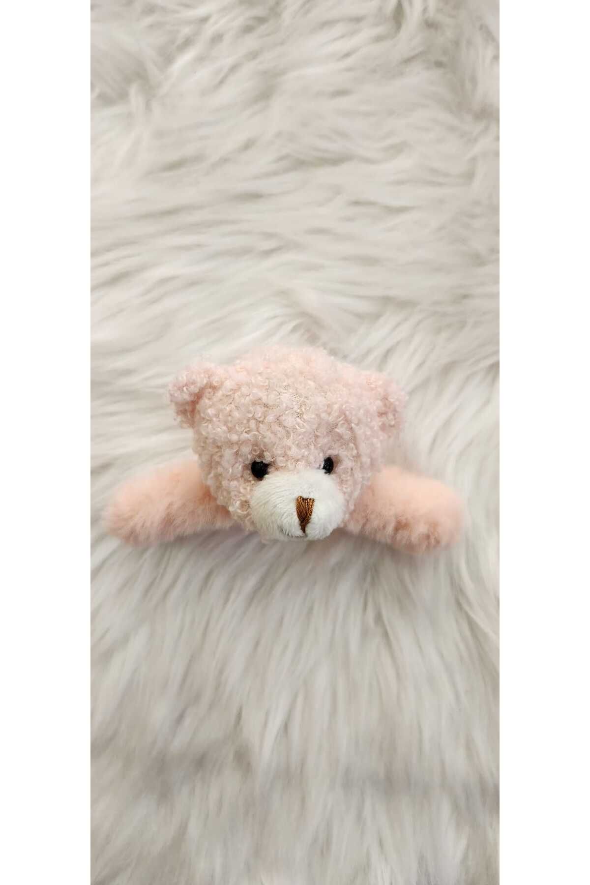 Atölye03 Ayıcıklı Peluş Kıskaçlı Toka