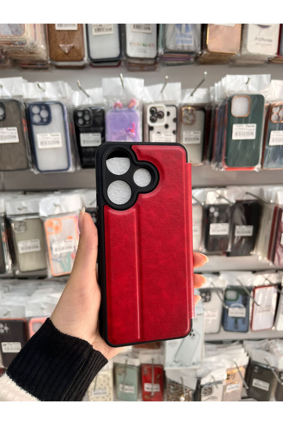 TECNOTREND XİAOMİ REDMİ 13 4G KAPAKLI KILIF