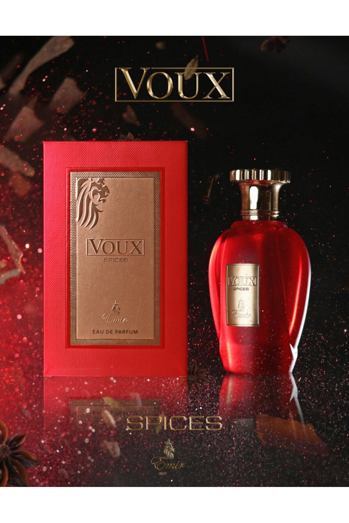 Paris Corner-Voux Spices Emir Paris Corner, Eau de Parfum, Unisex, 100 ml, 100 ml 3