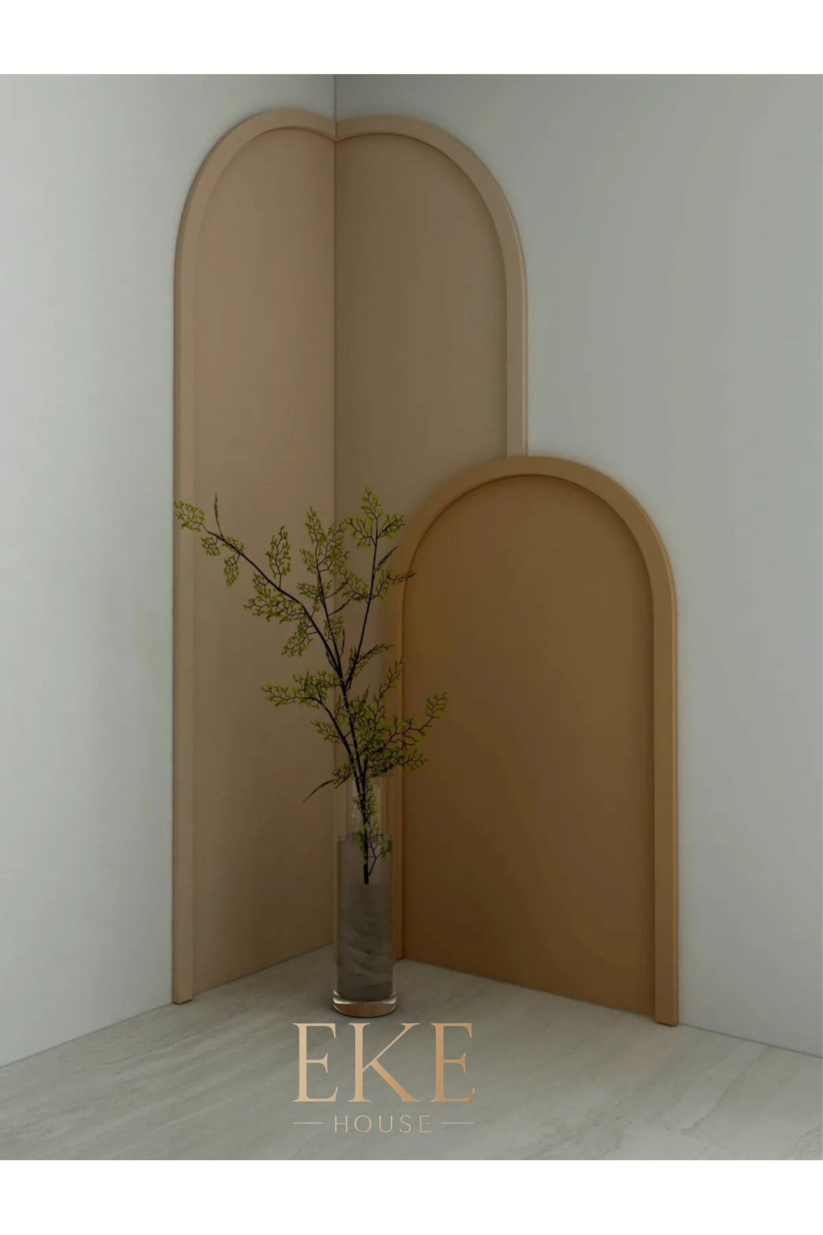 EKE HOUSE BOHEM STİL KÖŞE TASARIMI HAM MDF ÇITA BOYANABİLİR (SALON -MUTFAK-HOL-İŞYERİ TASARIMI )