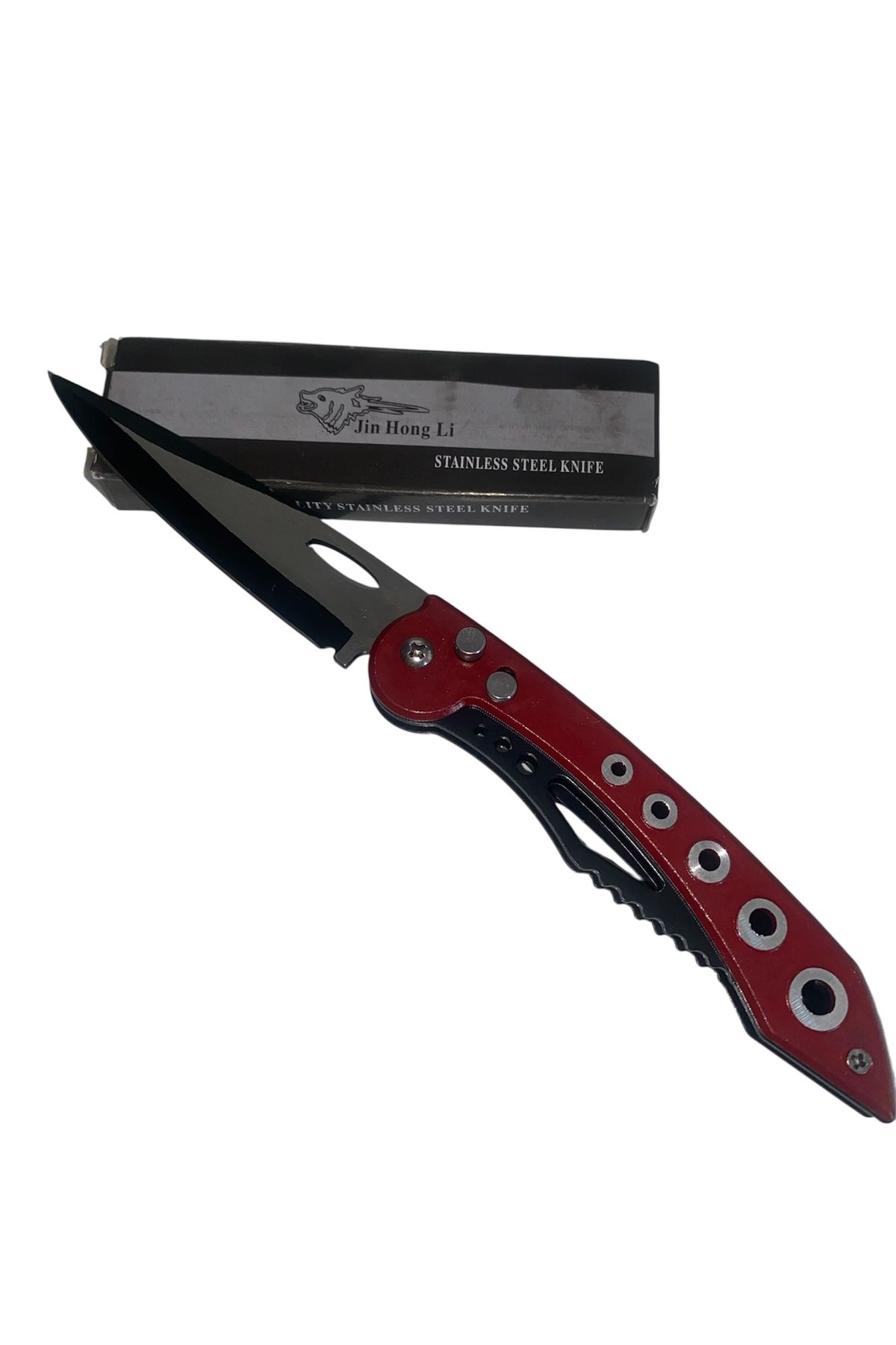TARIK EXPRESS Kamp Çakısı Bordo 21 Cm