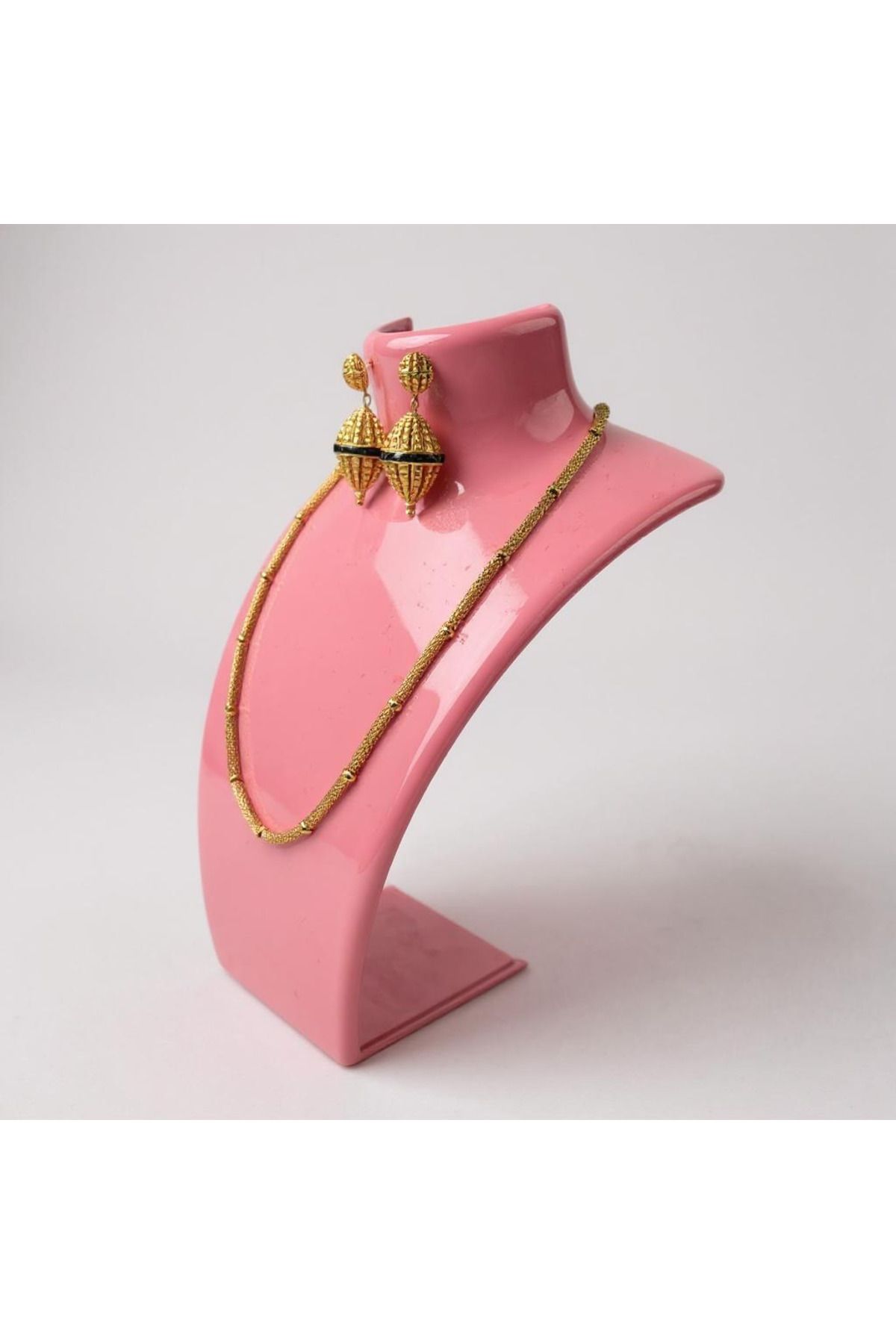 STAND MARKET Kolye Standı Akrilik Şeker Pembe 14x21 cm