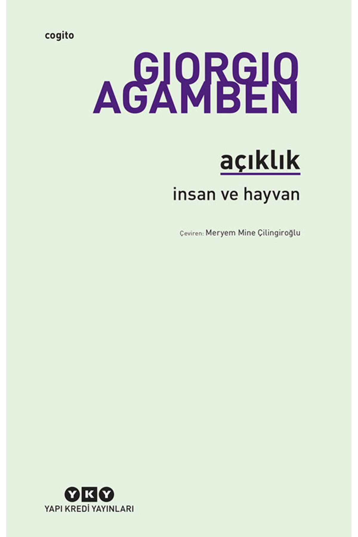 Yapı Kredi Yayınları Açıklık