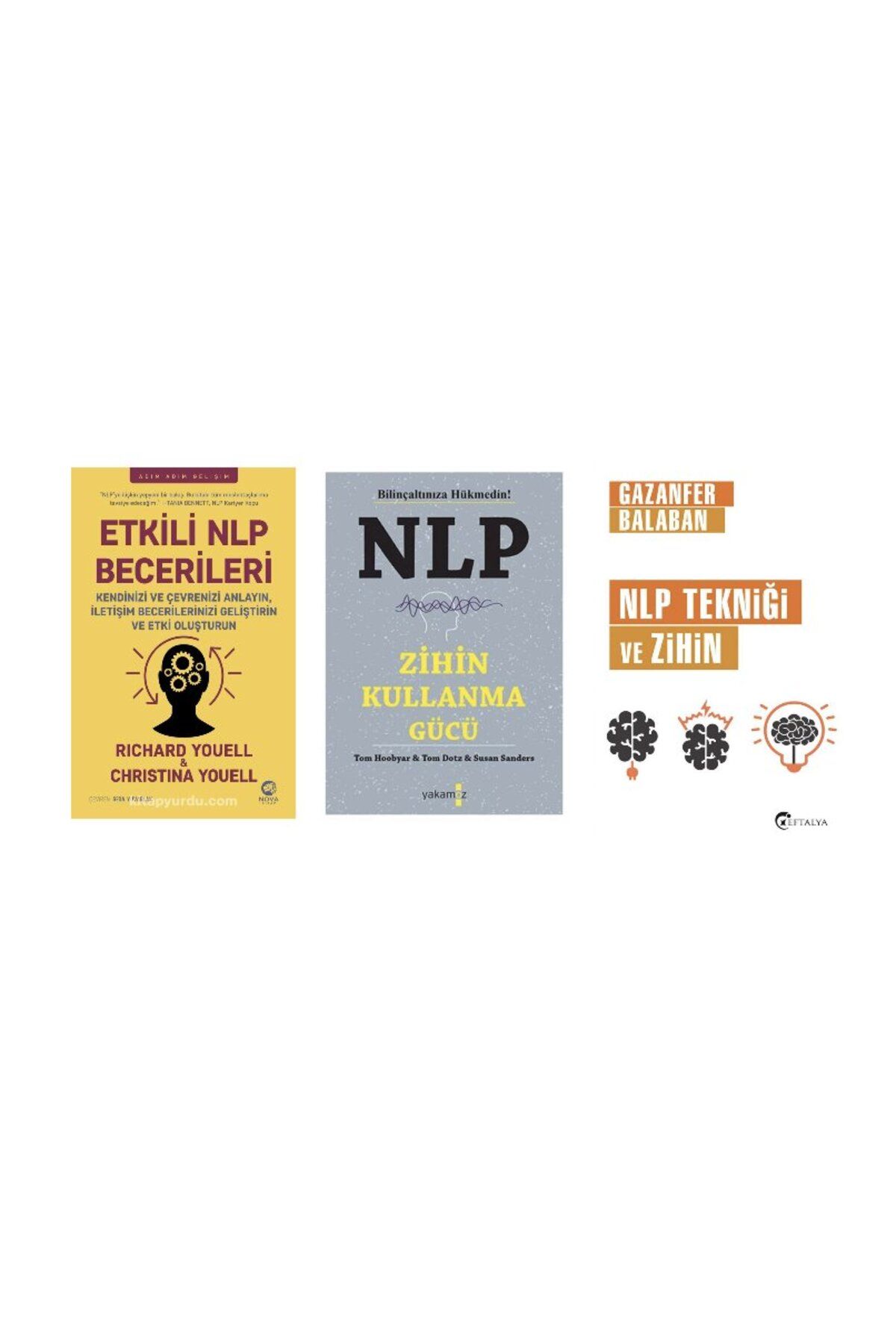 Diyojen Yayıncılık etkili nlp becerileri + nlp + nlp teknigi ve zihin= 3 set