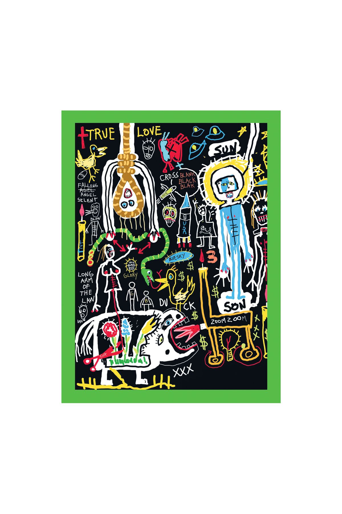 Hi Kami Poster – 18x24 cm | 300 gr Art Kağıt | Dekoratif & Özel Baskı