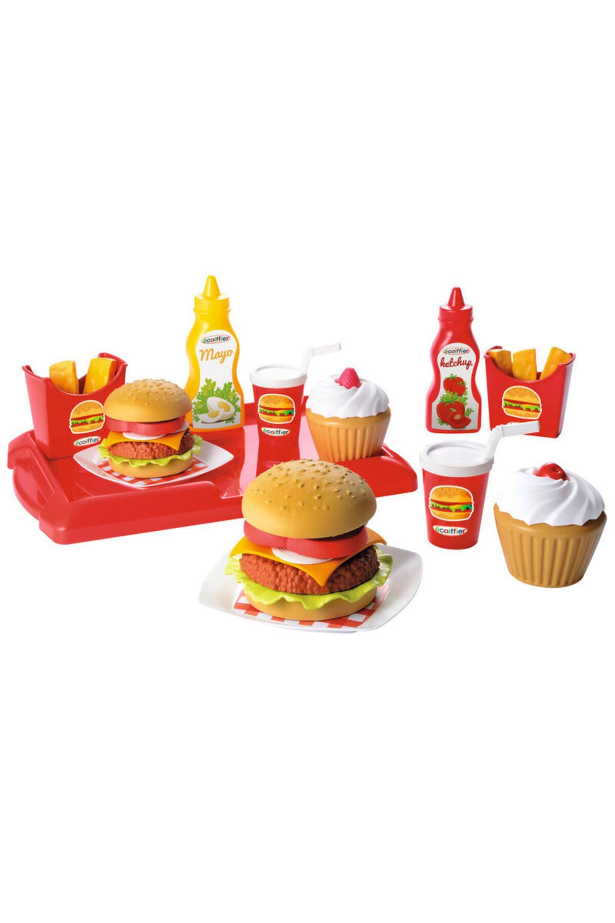 ECOİFFİER Ecoiffier Hamburger Yemek Menüm