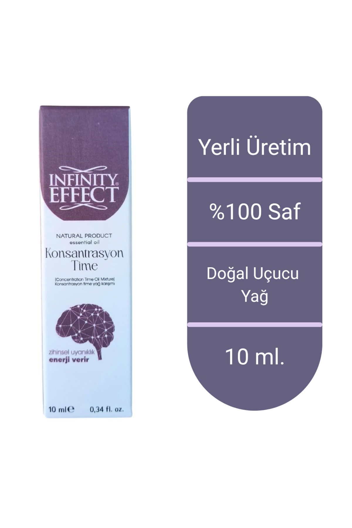 CYBERBAZAAR infinity effect Konsantrasyon Time Uçucu Yağ Buhurdanlık Yağı Difizör Esansı Oda Kokusu Esansı