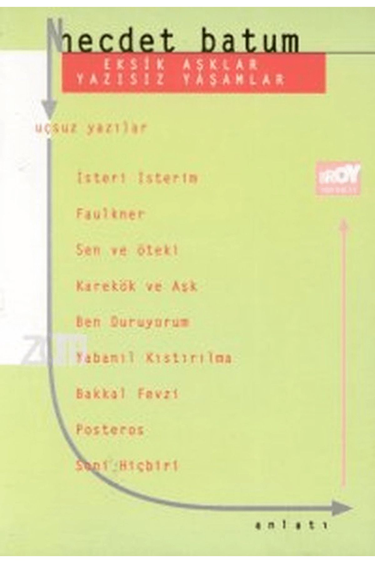 Broy Yayınları Eksik Aşklar Yazısız Yaşamlar