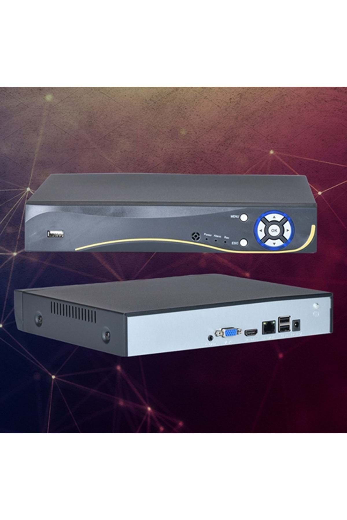 ZTECH ZR-516 16CH 8MP 4K NVR KAYIT CİHAZI
