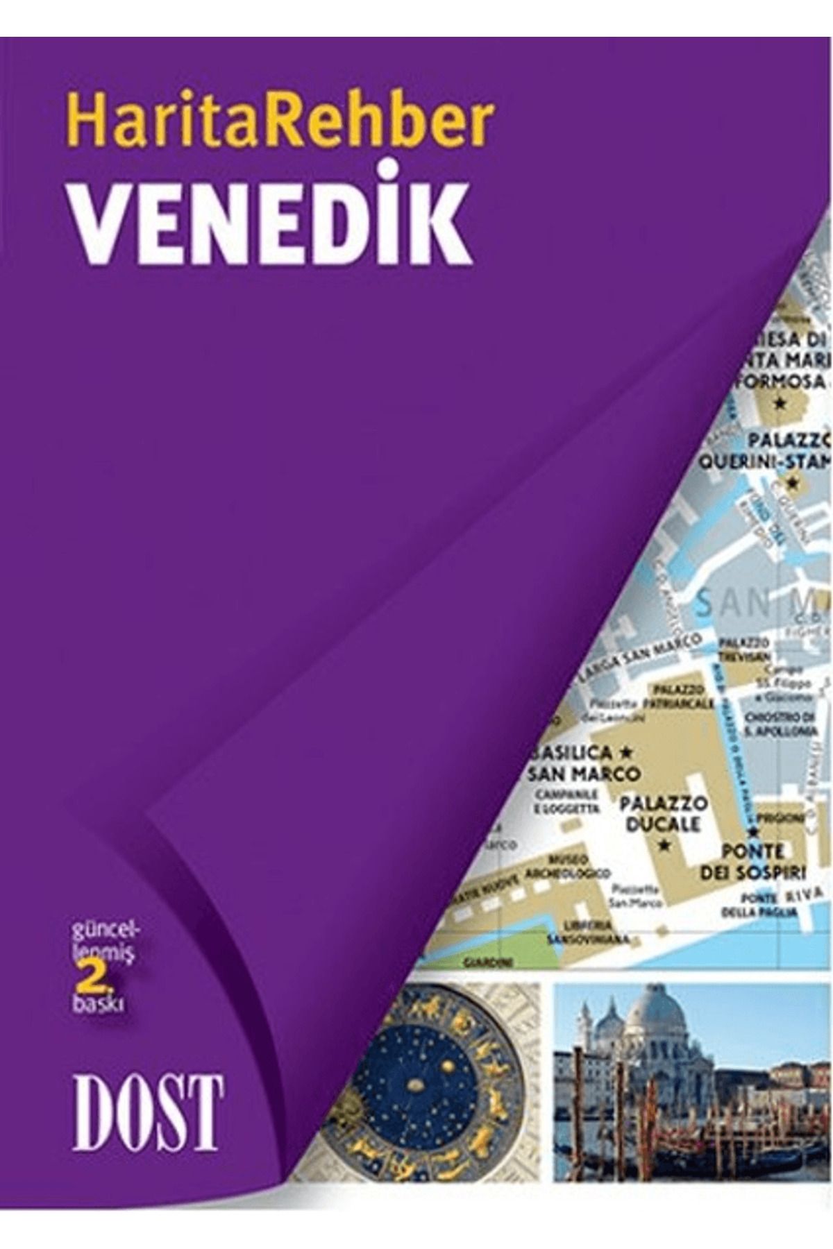 Dost Kitabevi Yayınları Venedik Harita Rehber