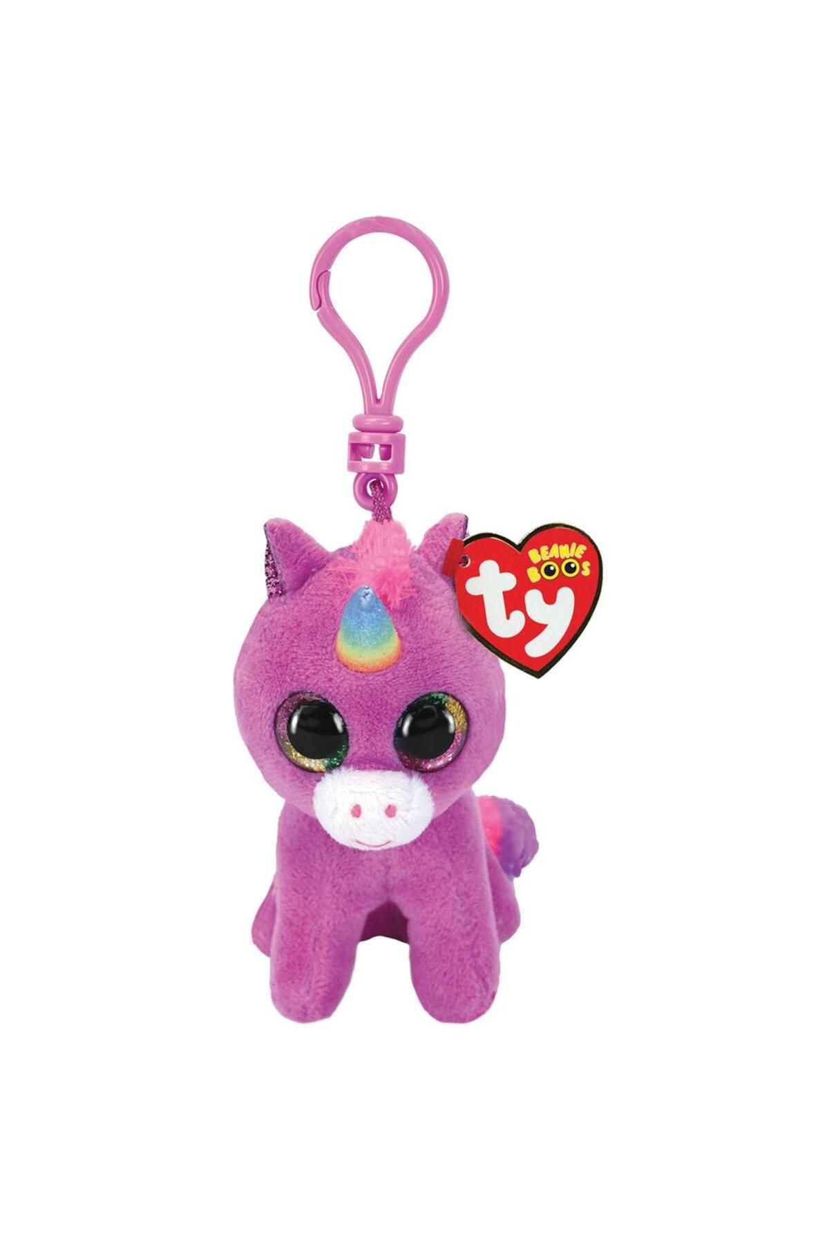 TY Beanie Boos ROSETTE - UNICORN PURPLE CLIP