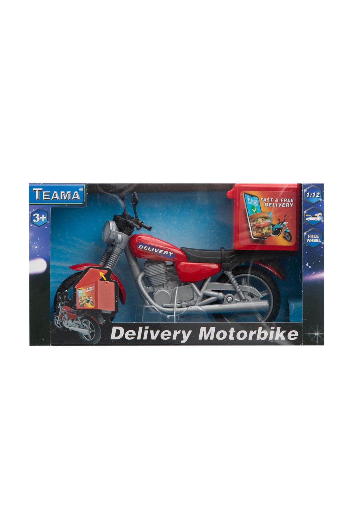 TEAMA 1:12 KURYE MOTOSİKLETİ