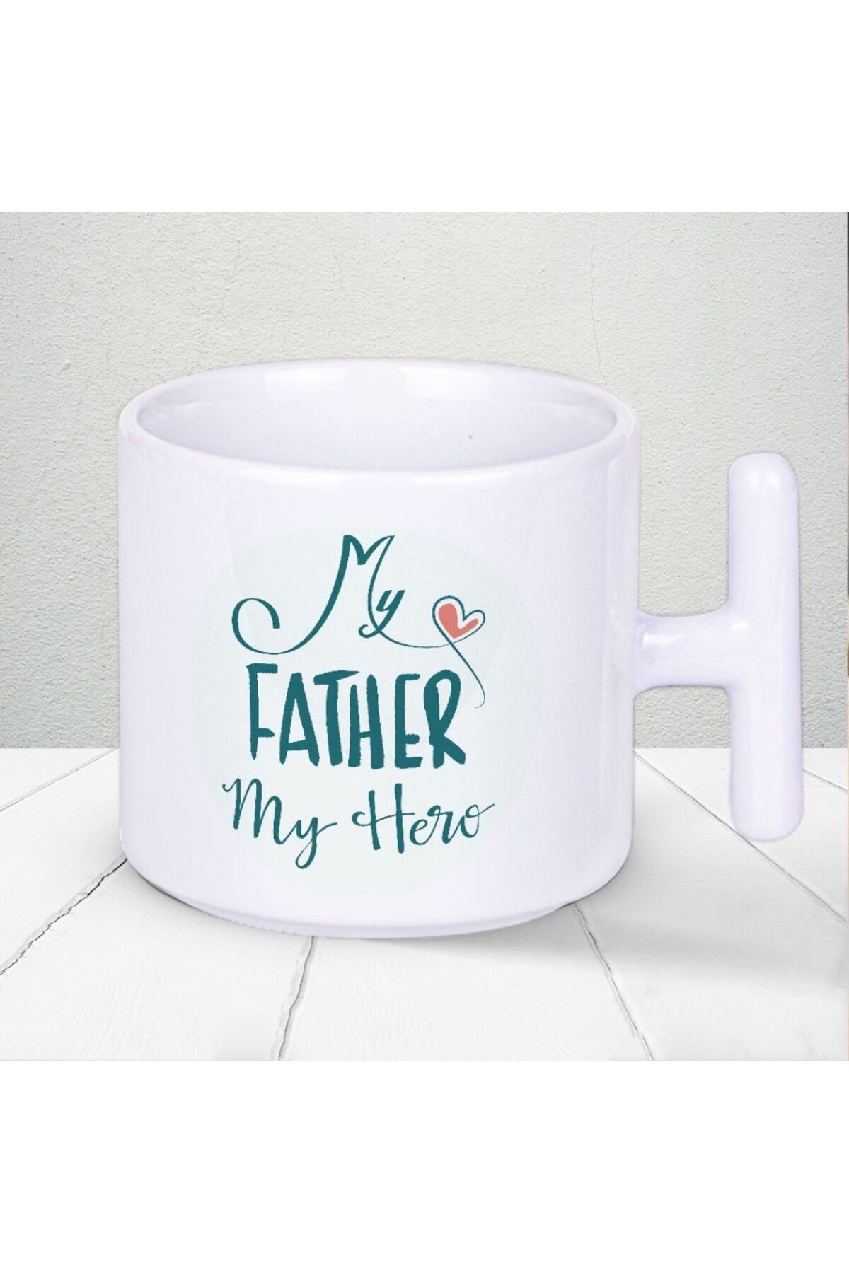 Nostaljik Lezzetler My Father My Hero Yazılı Babalar Günü T Kupa Bardak