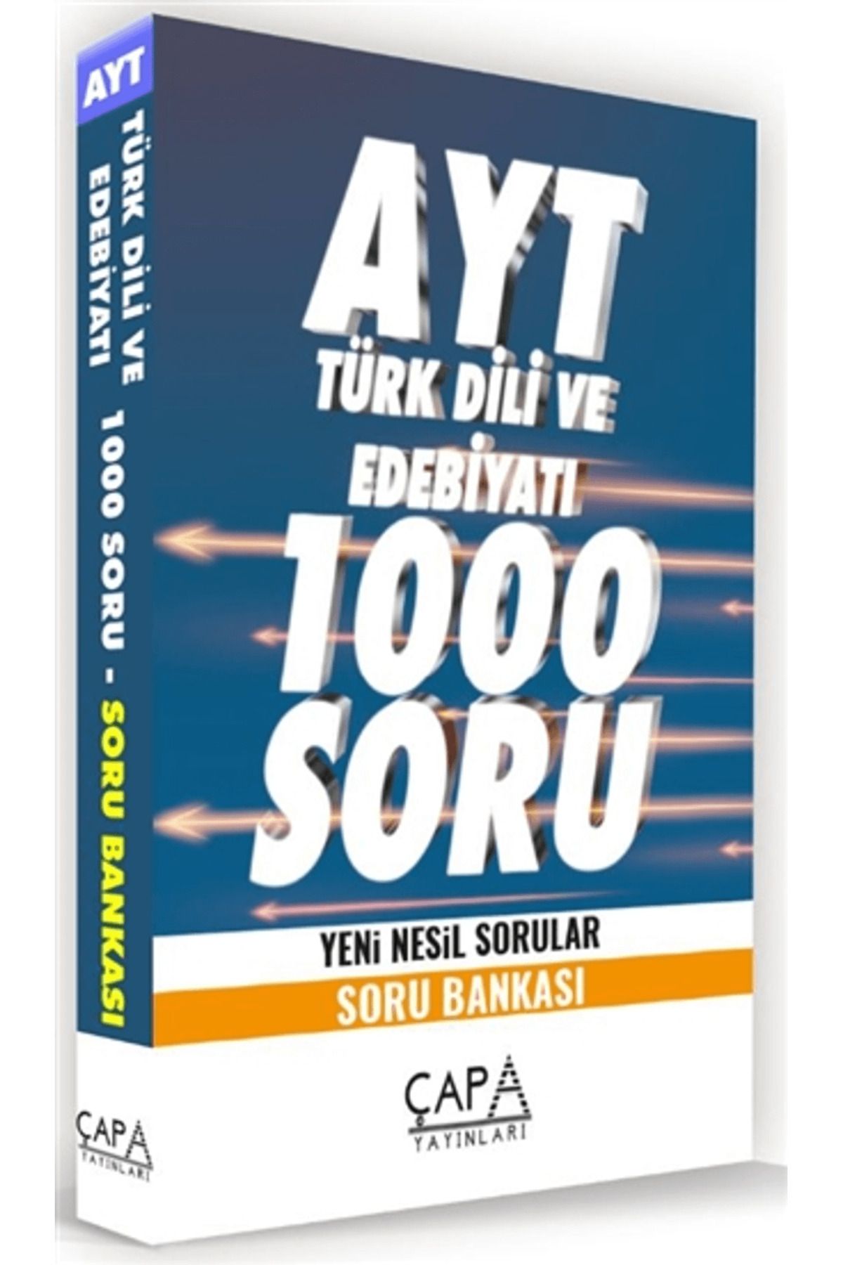 ÇAPA YAYINLARI AYT Türk Dili ve Edebiyatı 1000 Soru Yeni Nesil Sorular - Soru Bankası