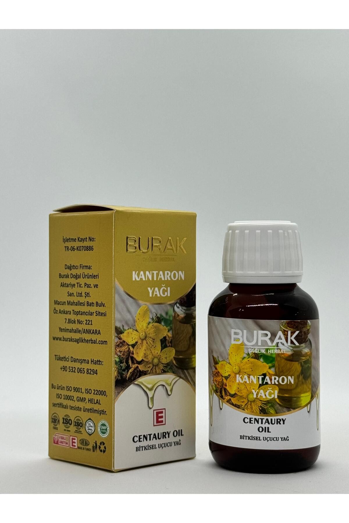 Burak Sağlık Herbal Sarı Kantaron Yağı 50 ml