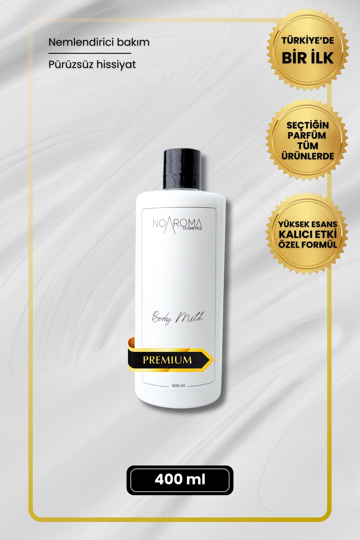 Noaroma SI KADIN ESANS KOKULU BODY MILK NEMLENDİRİCİ VE BESLEYİCİ 400 ML VÜCUT KREMİ