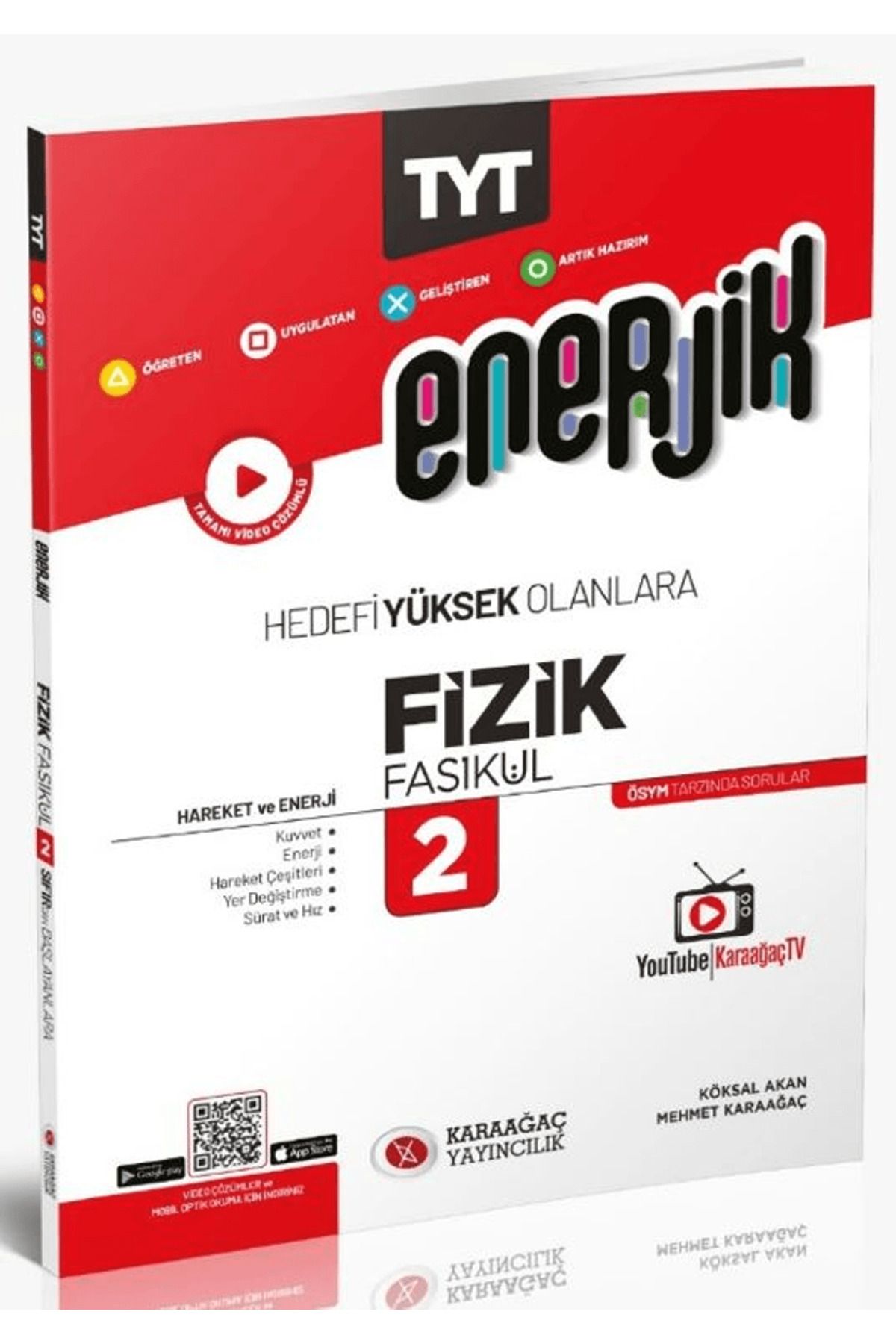 Karaağaç Yayıncılık 2023 Enerjik Tyt Fizik Fasikülleri - 2