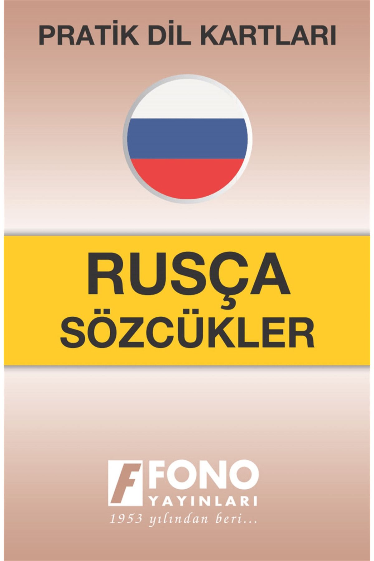 Fono Yayınları Pratik Dil Kartları - Rusça Sözcükler