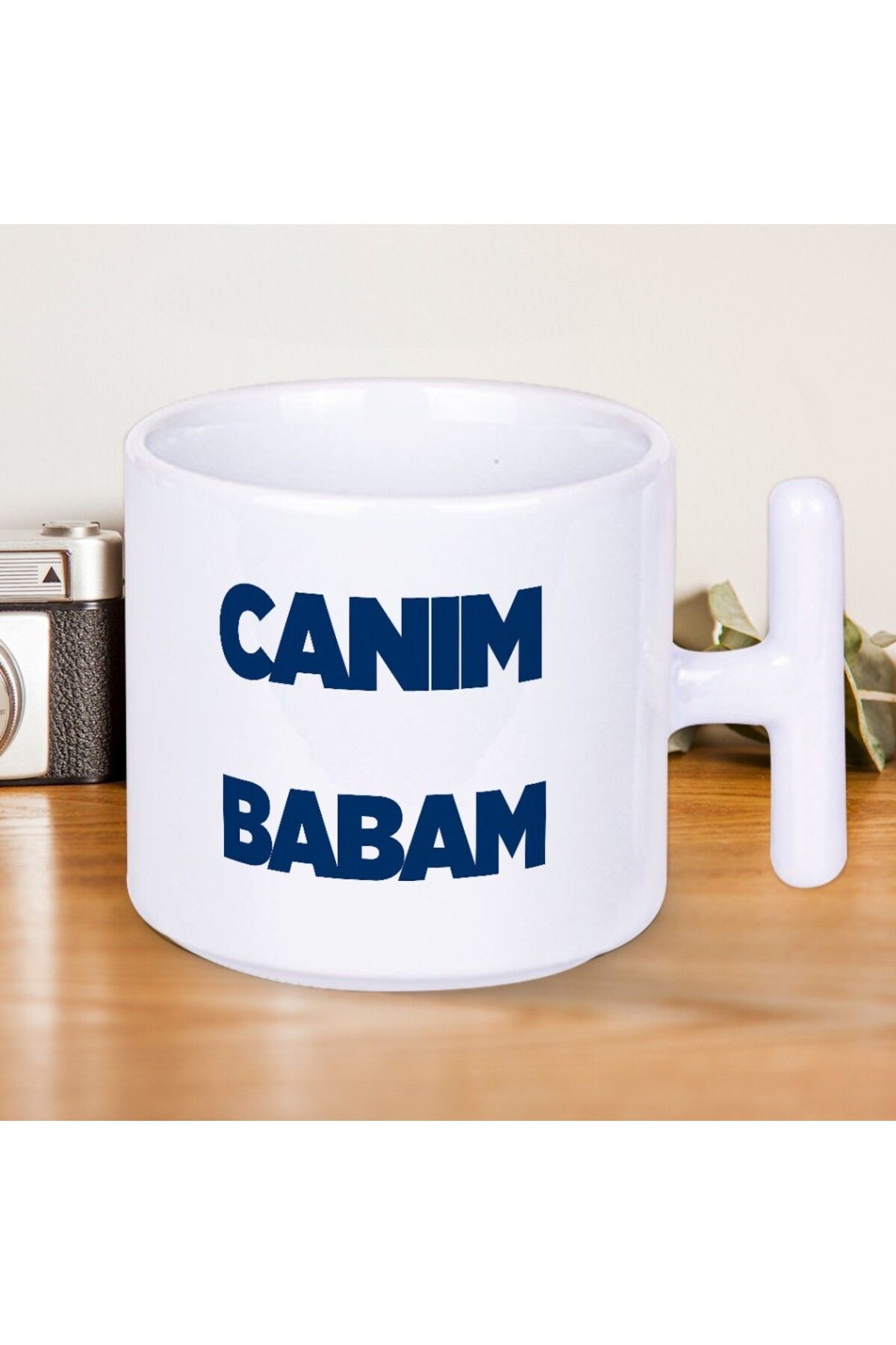 Nostaljik Lezzetler Canım Babam Yazılı Babalar Günü T Kupa Bardak