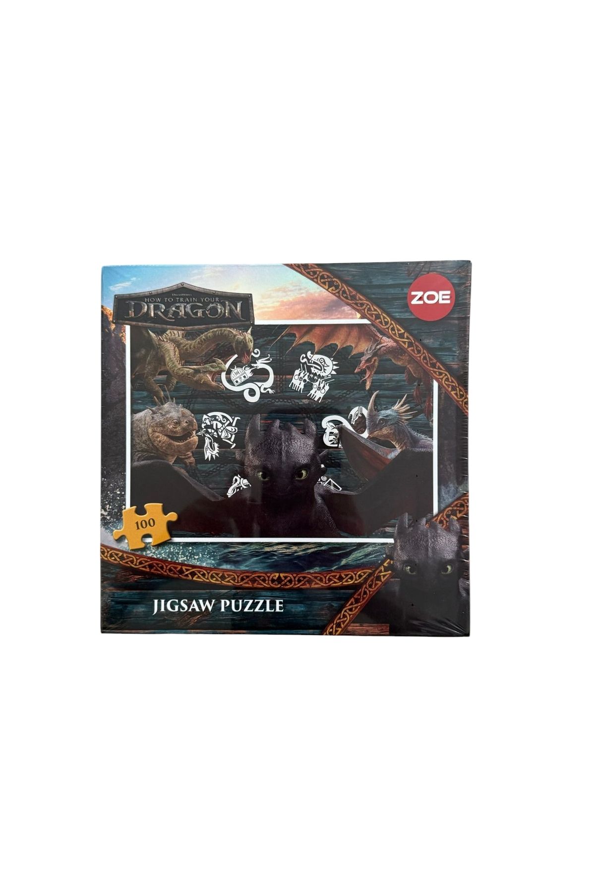 Zoe Dragon JIGSAW PUZZLE 100 parça