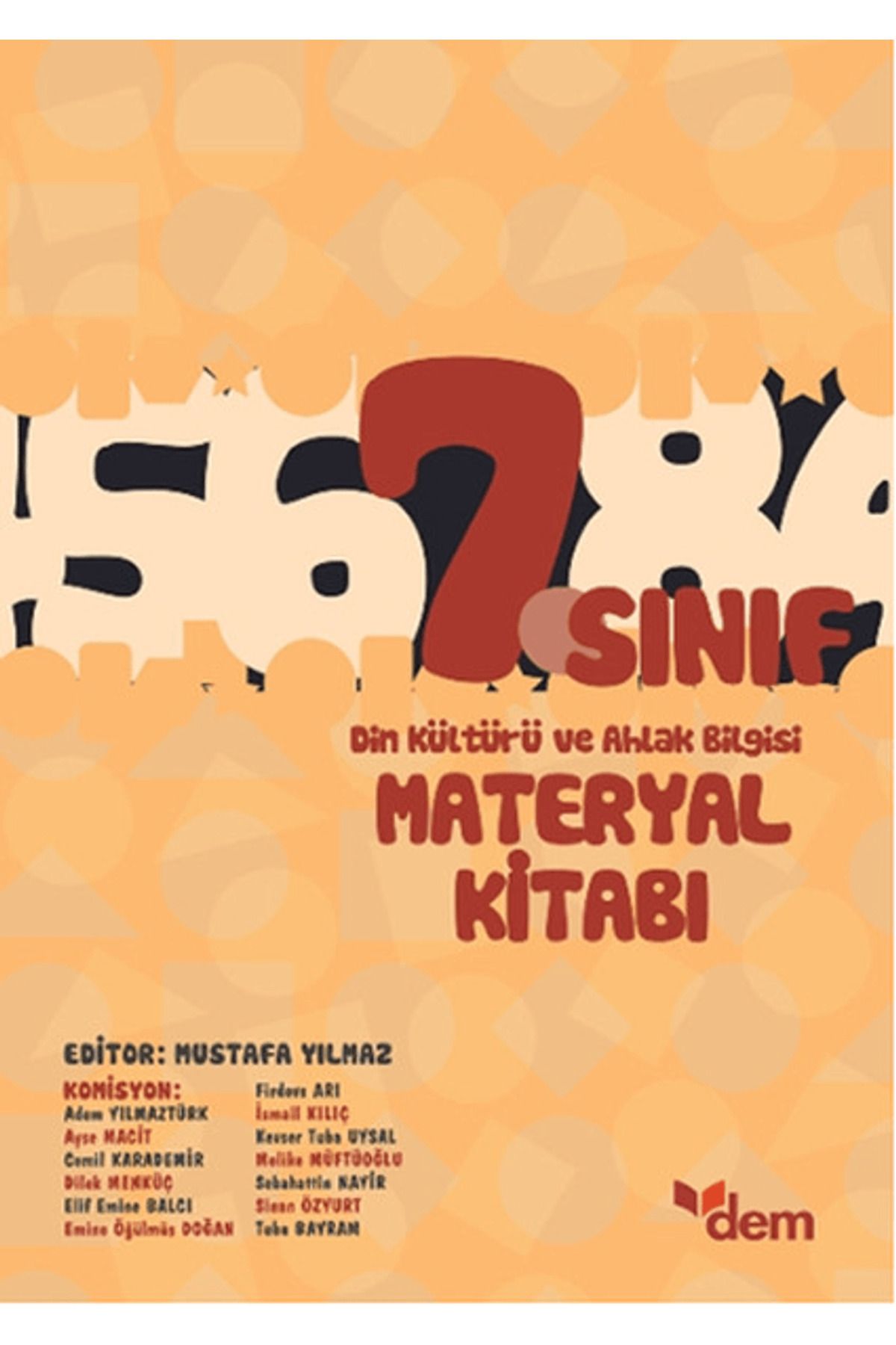 Dem Yayınları 7. Sınıf Din Kültürü ve Ahlak Bilgisi Materyal Kitabı