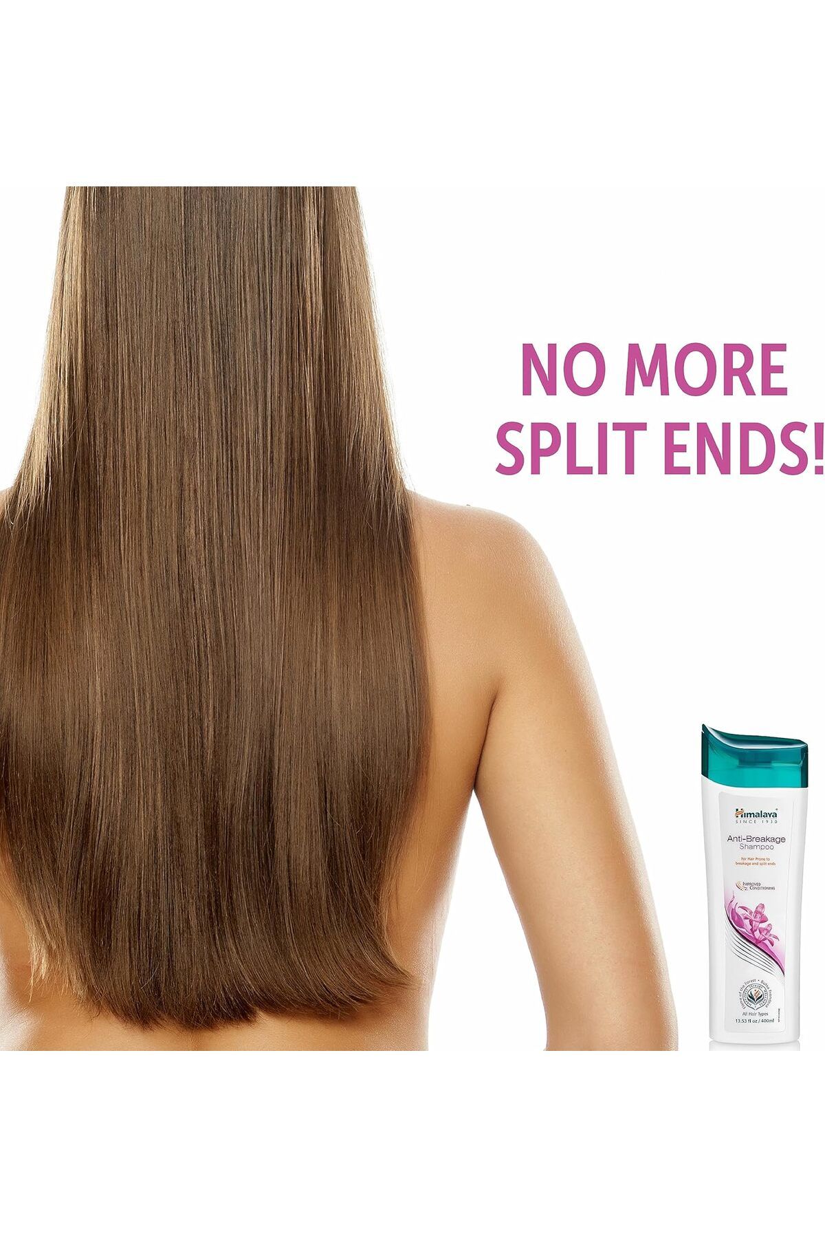 Himalaya-Anti- Breakage Shampoo, Repairs Damaged, Brittle Hair and Split-ends, 13.53 oz/400 ml 3