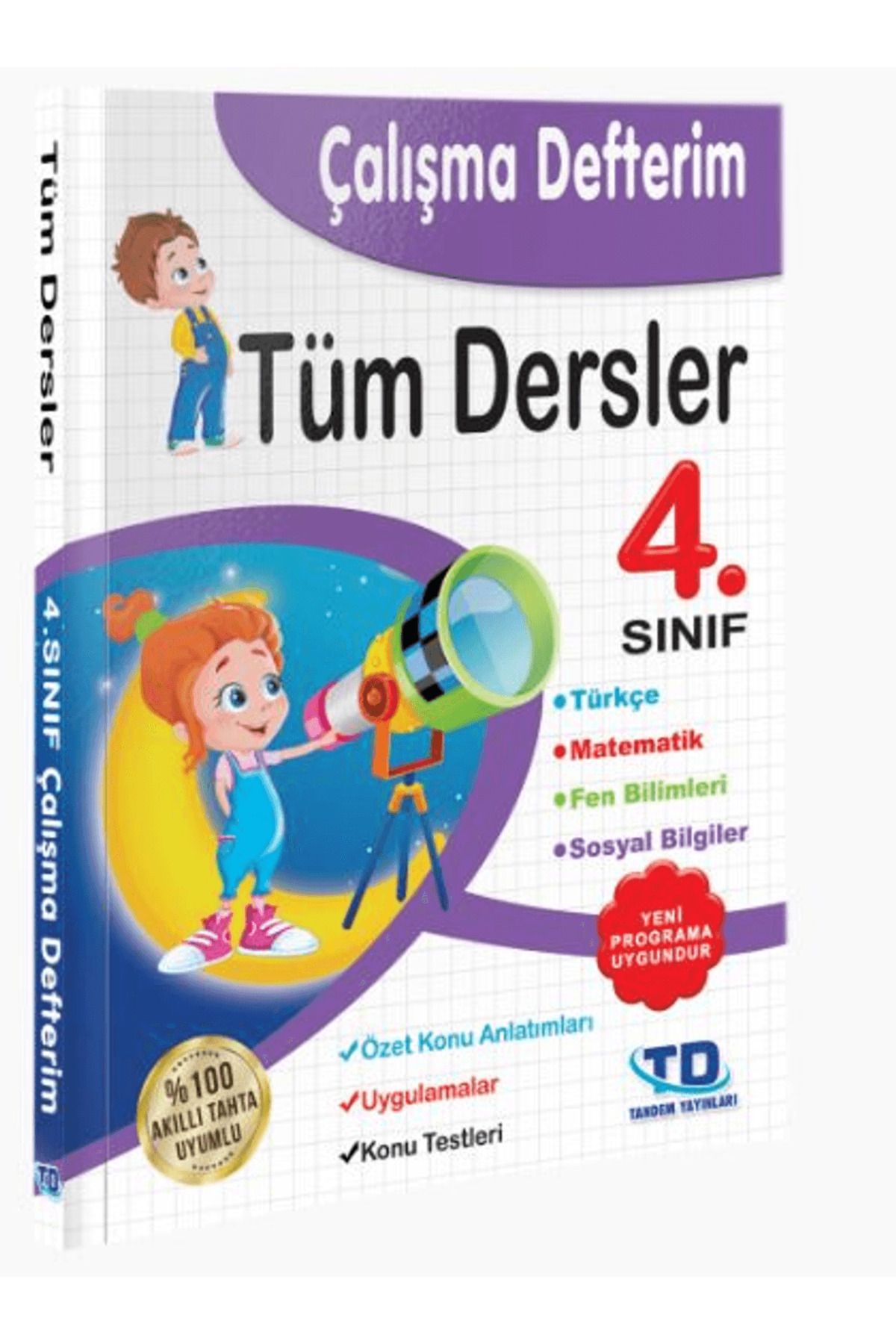 Tandem Yayınları 4. Sınıf Tüm Dersler Çalışma Defterim