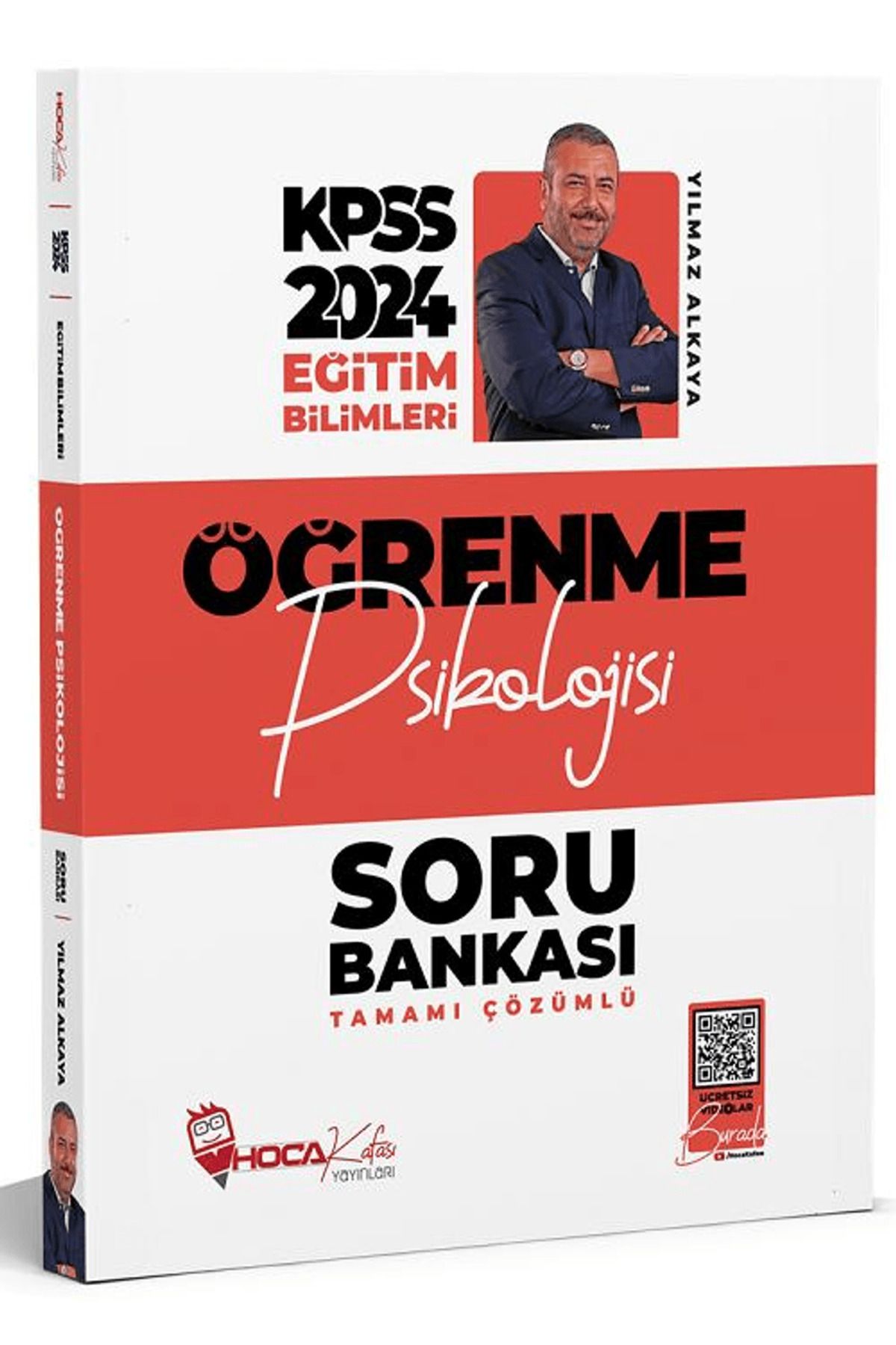 Hoca Kafası Yayınları 2024 KPSS Eğitim Bilimleri Öğrenme Psikolojisi Soru Bankası Çözümlü