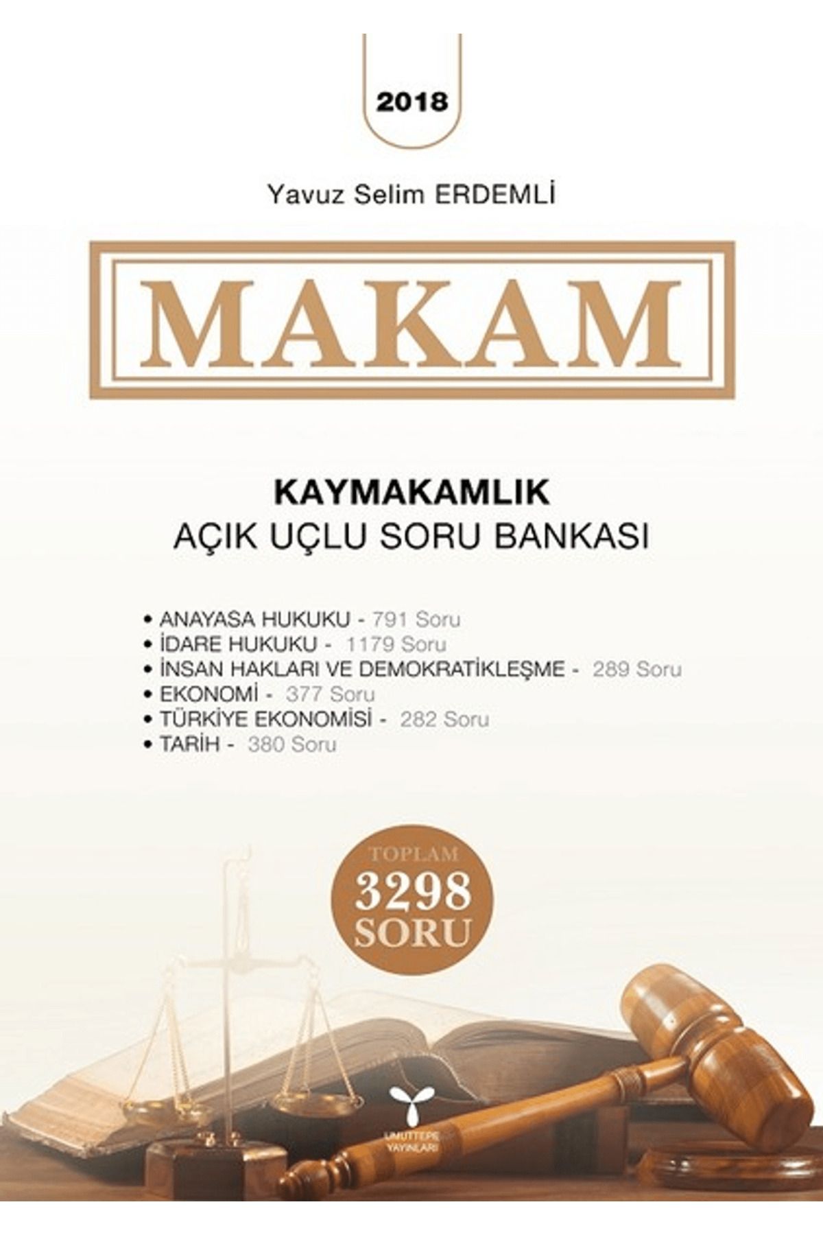Umuttepe Yayınları 2018 Makam - Kaymakamlık Açık Uçlu Soru Bankası