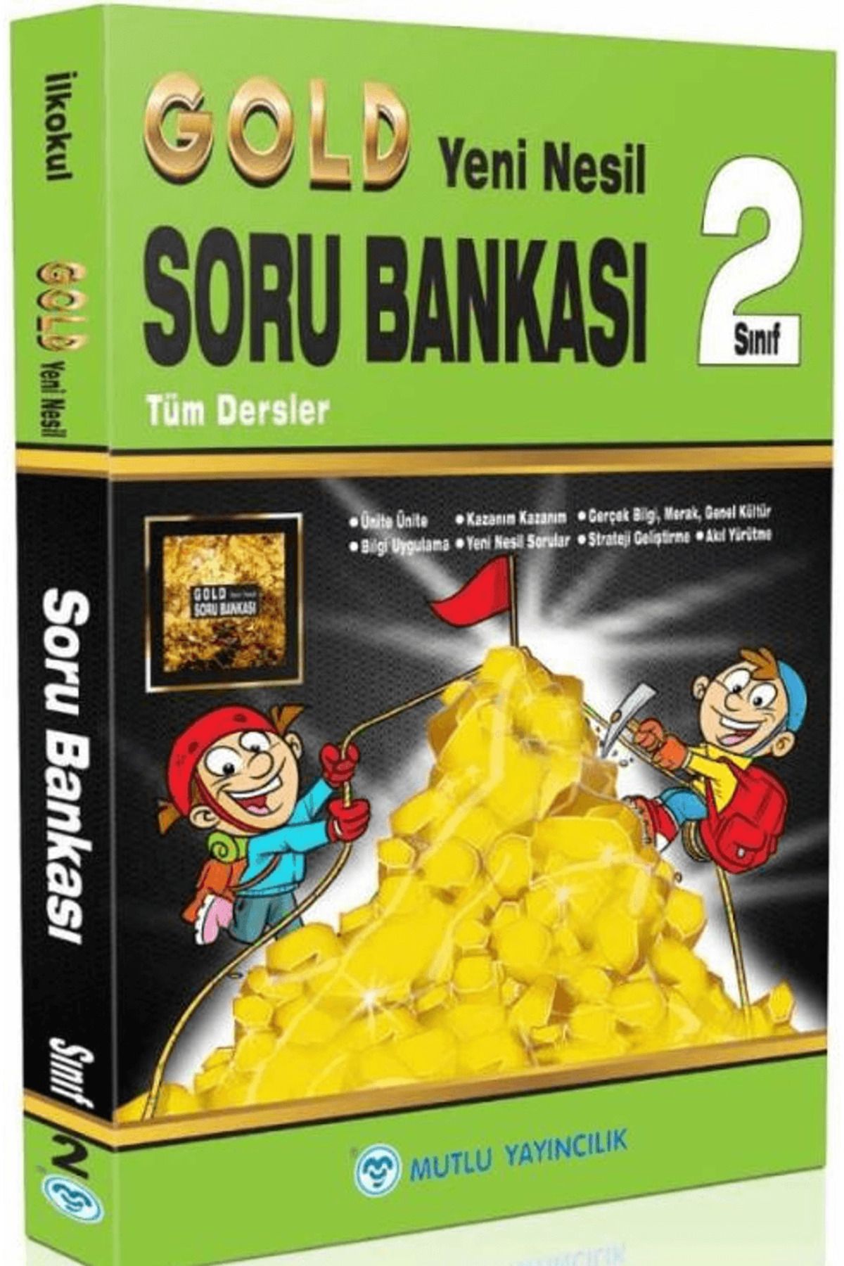 Mutlu Yayıncılık 2. Sınıf Tüm Dersler Gold Soru Bankası