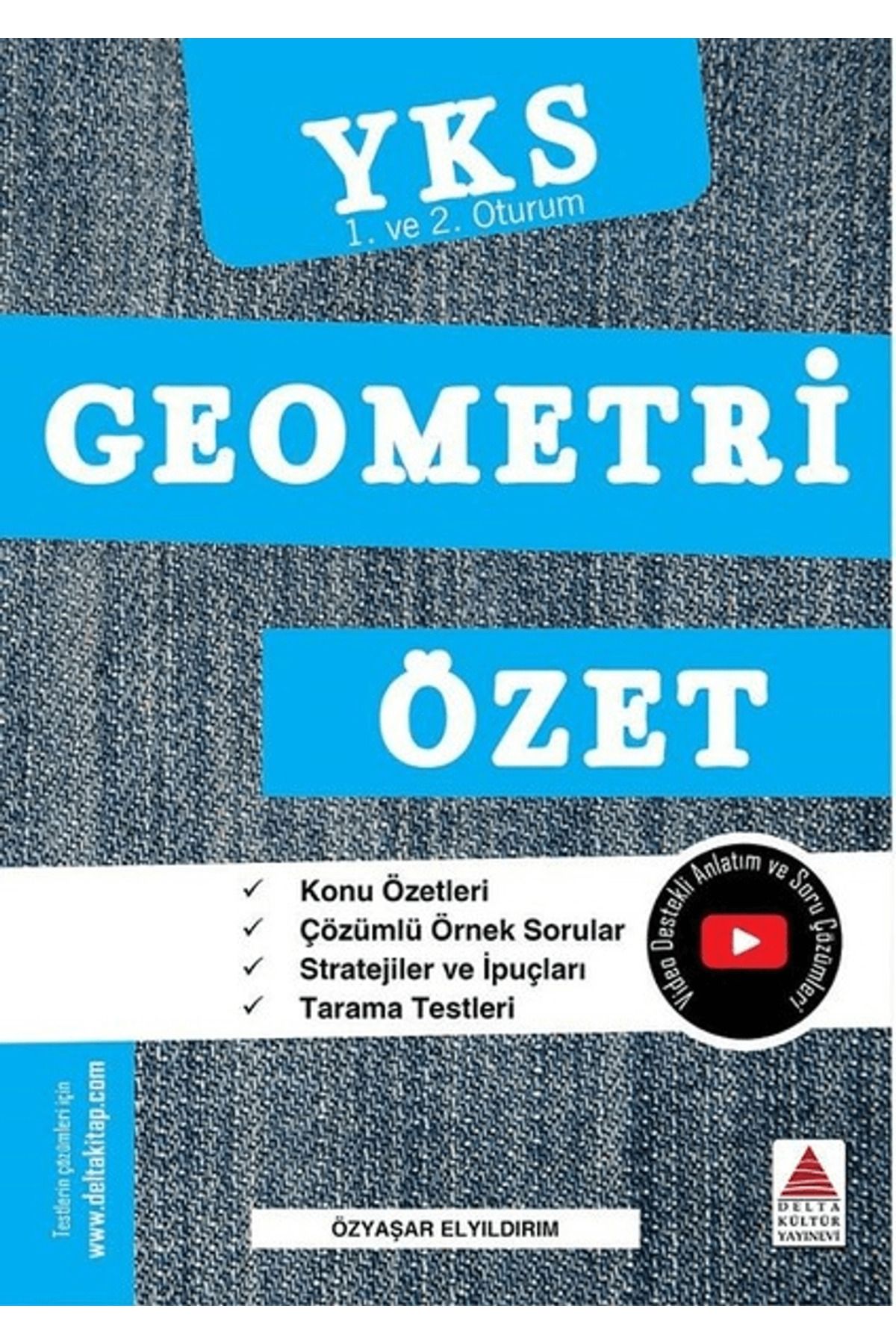 Delta Kültür Yayınevi TYT-AYT (YKS 1. ve 2. Oturum) Geometri Özet