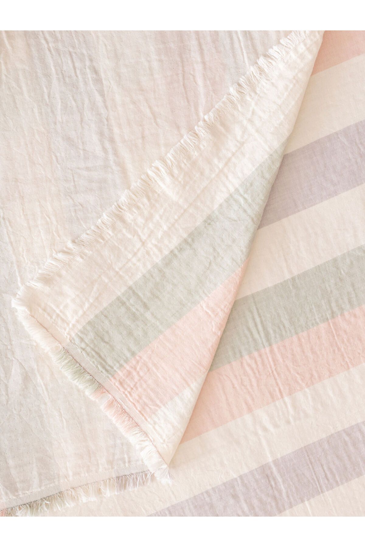 LC Waikiki-Mixed Line Patterned Single Bedspread 4