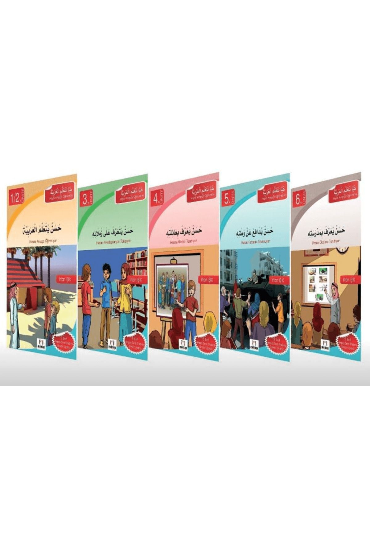 Mektep Yayınları Haydi Arapça Öğrenelim (5 Kitap)