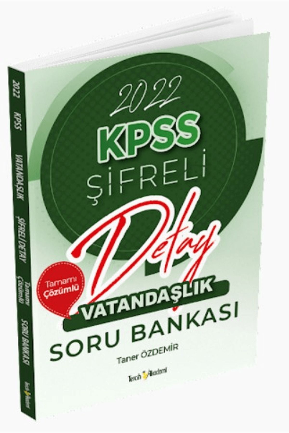 Tercih Akademi Yayınları 2022 KPSS Vatandaşlık Tamamı Çözümlü Soru Bankası
