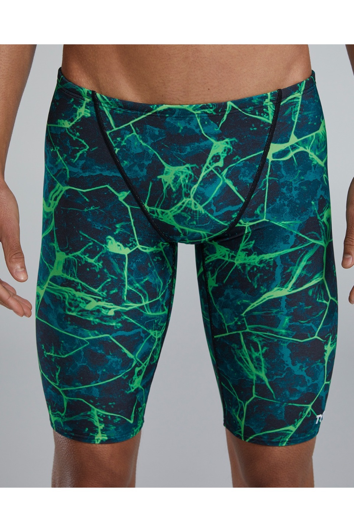 TYR-Durafast Elite. ®   Men's Swimsuit - Synapse (Green) 4