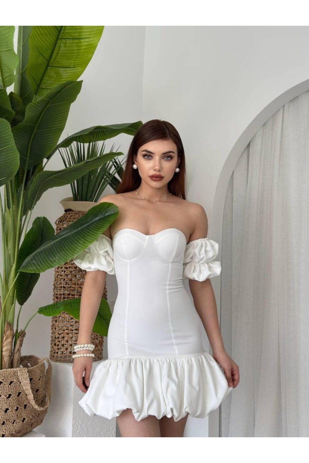 ETİLER COLLECTION Peyda Straplez Elbise