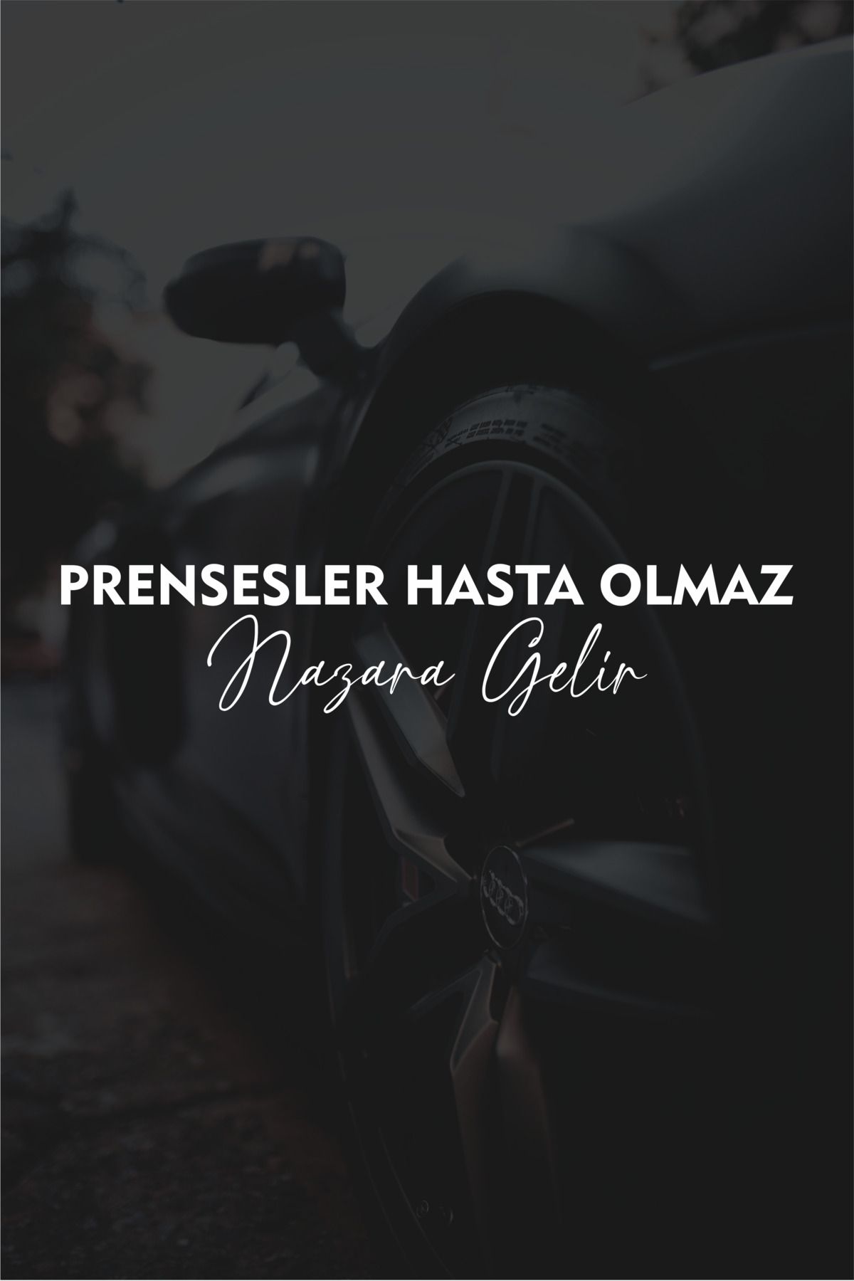 Quart Aksesuar 20 Cm Prensesler Hasta Olmaz Nazara Gelir Oto Cam Araba Motor Sticker