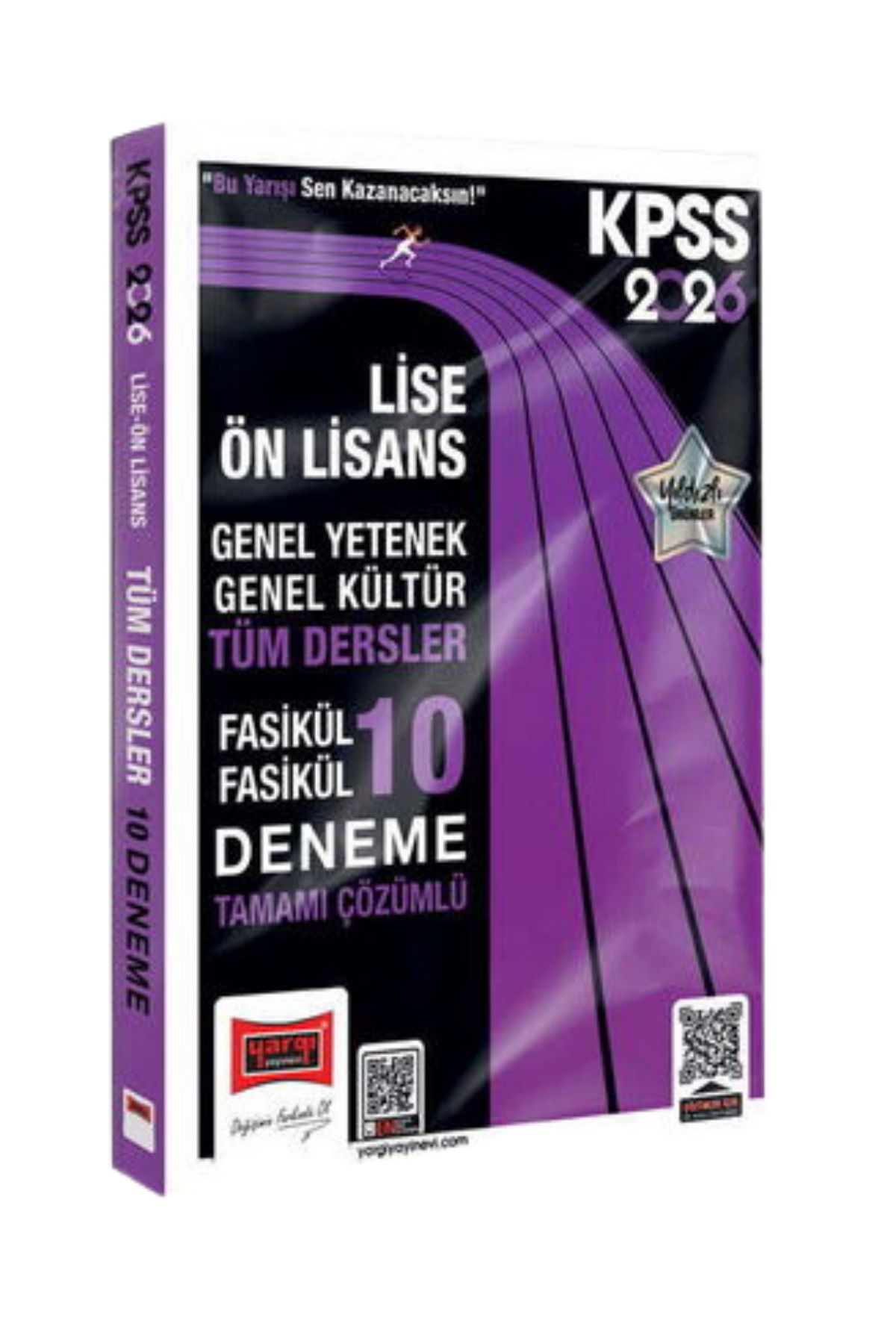 Yargı Yayınları 2026 KPSS GK-GY Lise-Ön Lisans Tüm Dersler Fasikül Fasikül Tamamı Çözümlü 10 Deneme-YEP YENİ