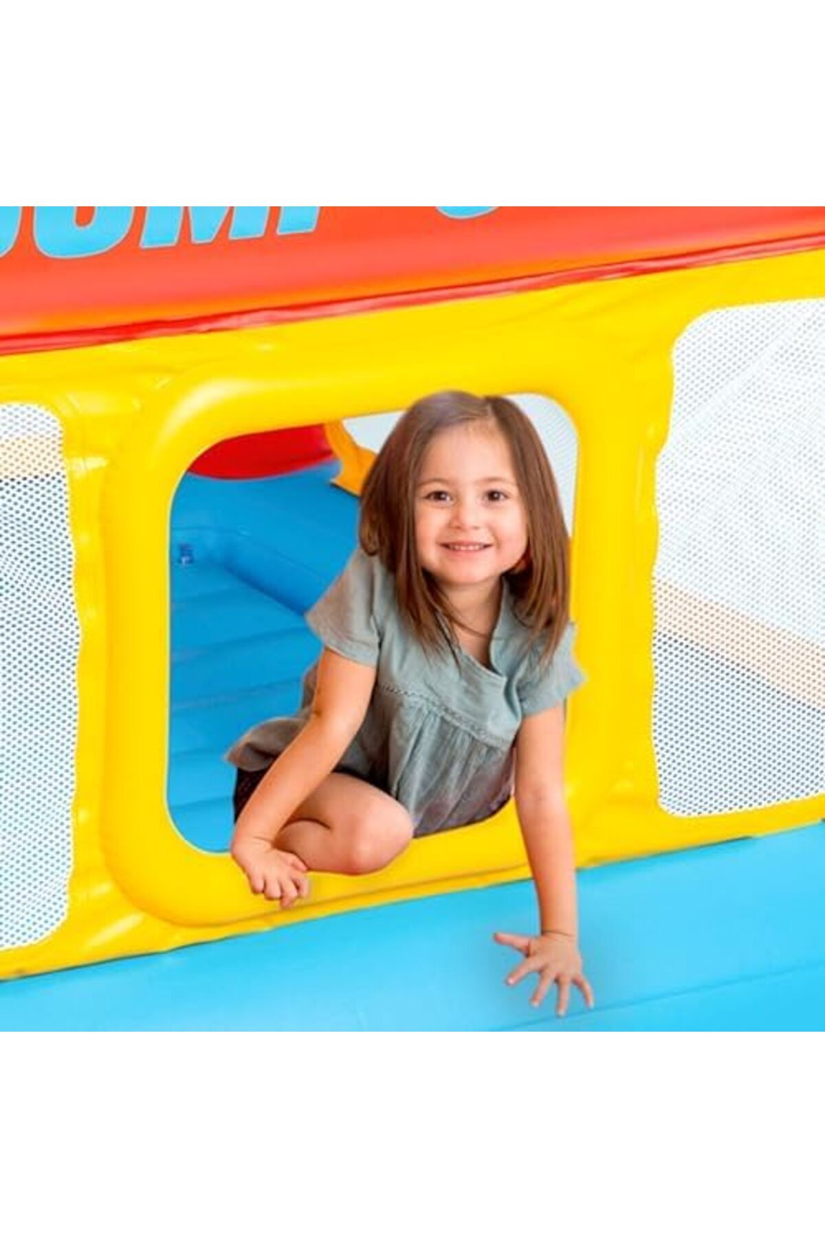 Intex-PlayHouse Jump O Lene, Multi Colour, Black 8
