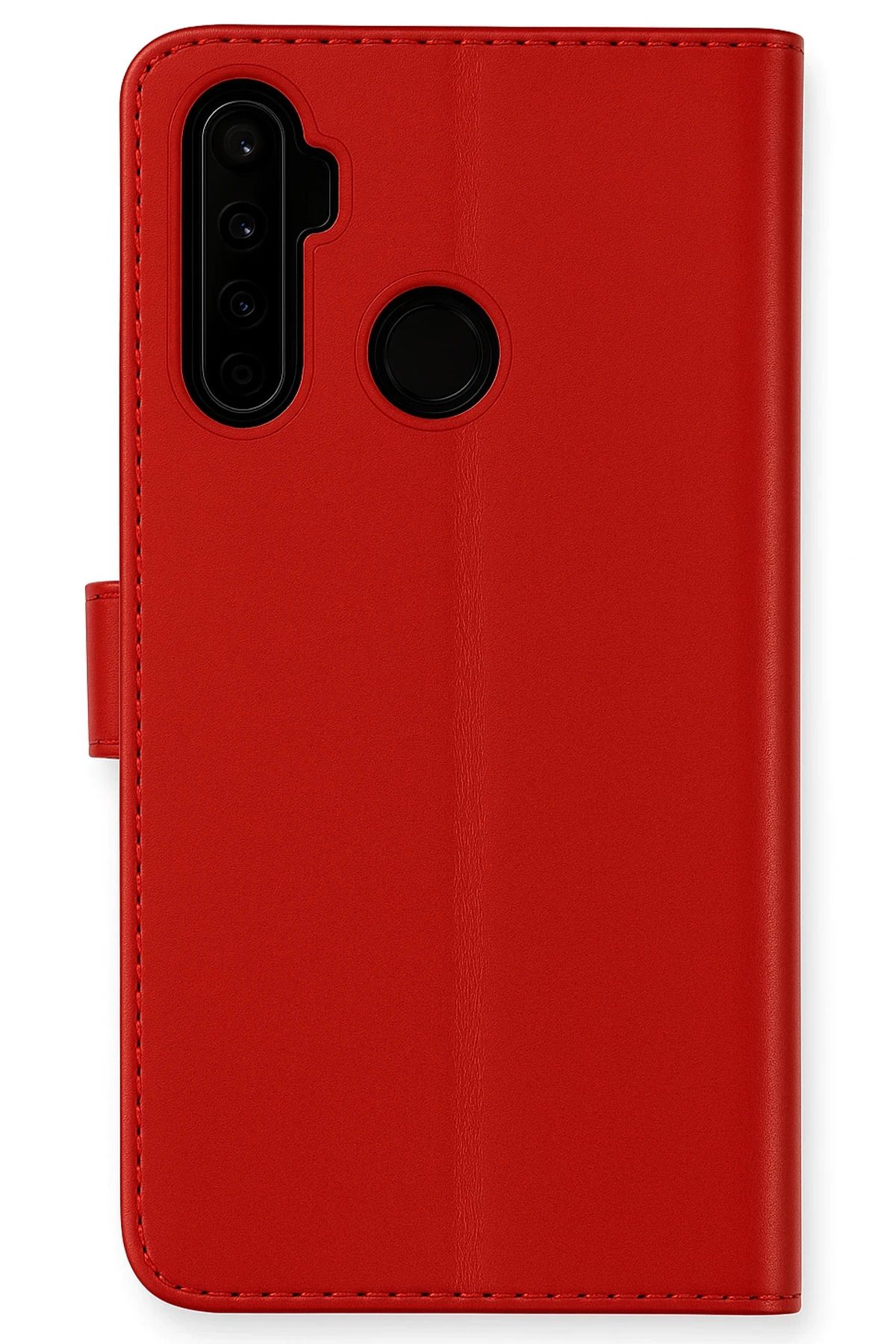 NewFace Realme 6i Kılıf Trend S Plus Kapaklı Kılıf - Kırmızı DRSTR