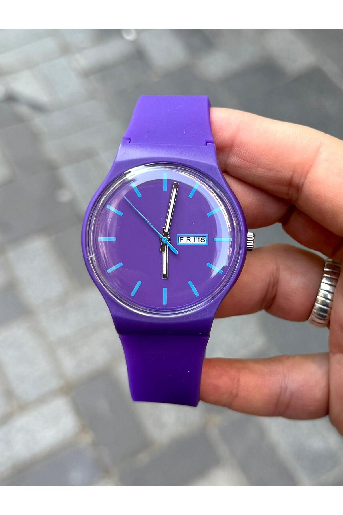 Choppers Unisex silikon takvimli kol saati