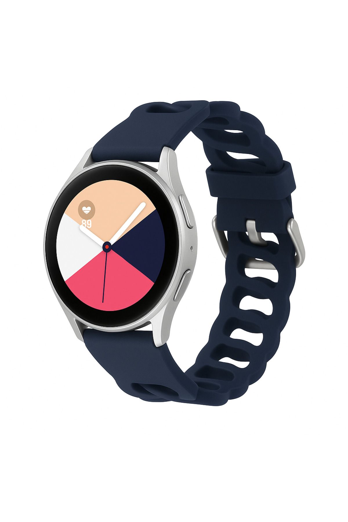 Nextron Samsung Galaxy Watch 4/5/6/7/FE/40/44/Classic/42/43/46/47 Uyumlu Kordon 20mm Yumuşak Silikon Kordon