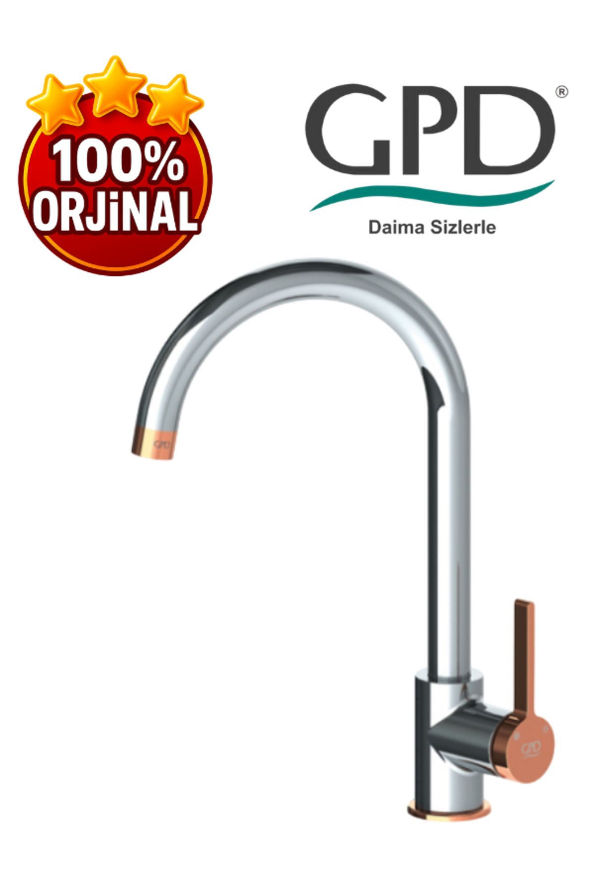 GPD Gildo MTE165-K-R Tek Gövde Eviye Bataryası