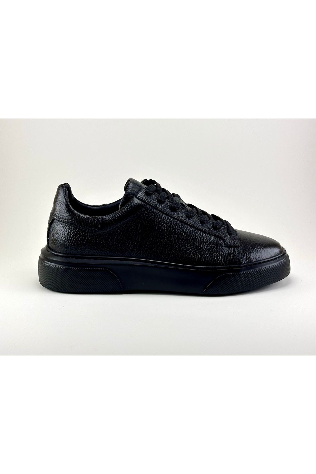 FOOTCAP Büyük Beden Hakiki Deri Erkek Sneaker Ayakkabı