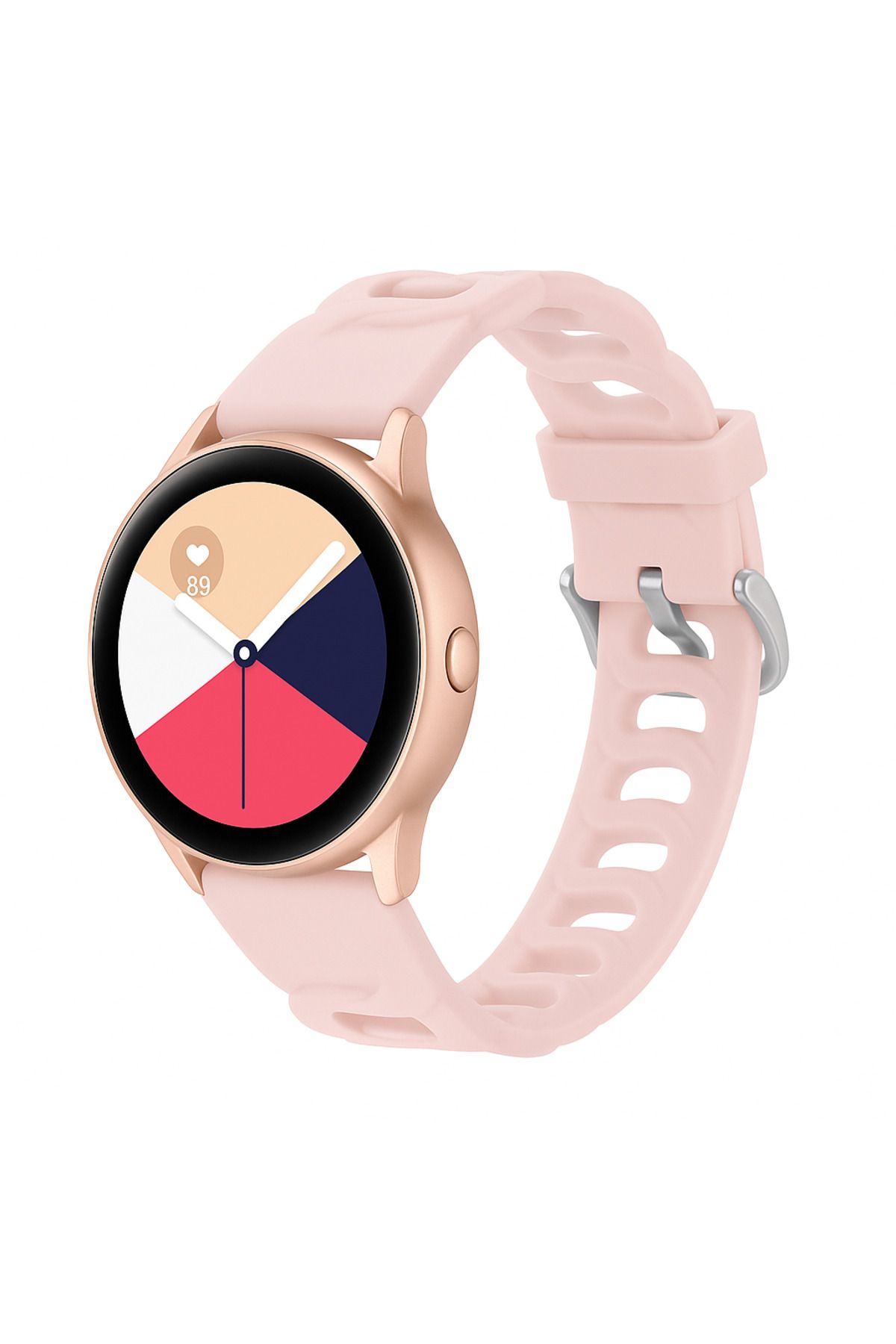 Nextron Samsung Galaxy Watch 4/5/6/7/FE/40/44/Classic/42/43/46/47 Uyumlu Kordon 20mm Yumuşak Silikon Kordon