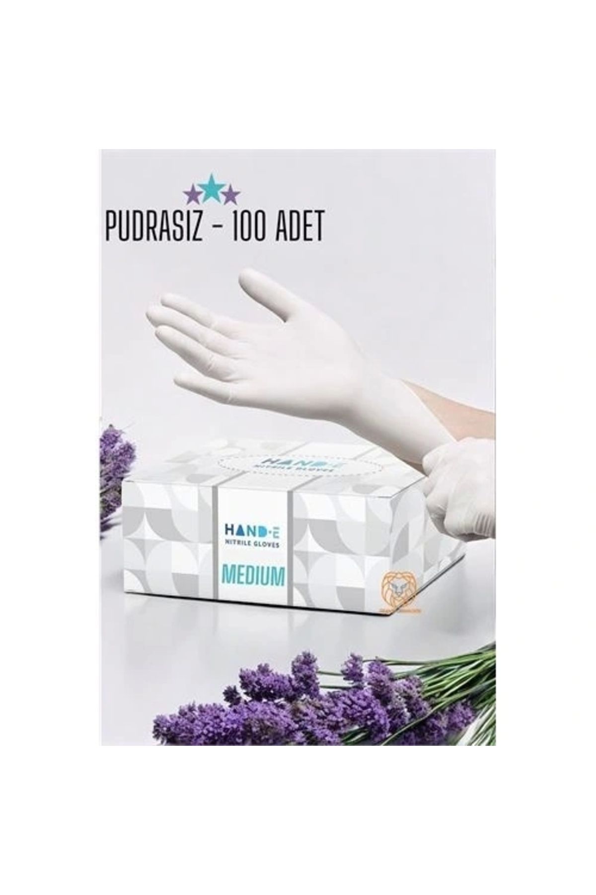 shopwave Kuafö Eldiven Güzellik Salonu Bebe Dövme Eldiveni MEDIUM BEYAZ 100 ADET