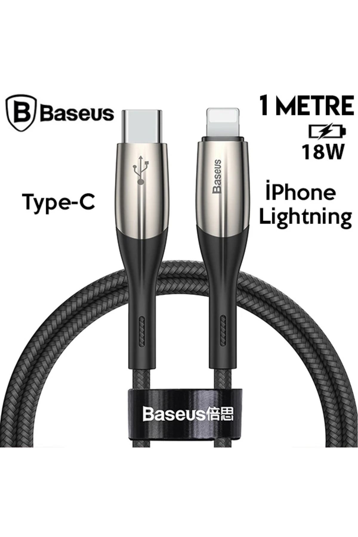 mudikonsept Horizontal USB Type-C PD18W iPhone 14-13-12-11 Hızlı Şarj Kablo 1Metre-(5775) - MDE9494-6985