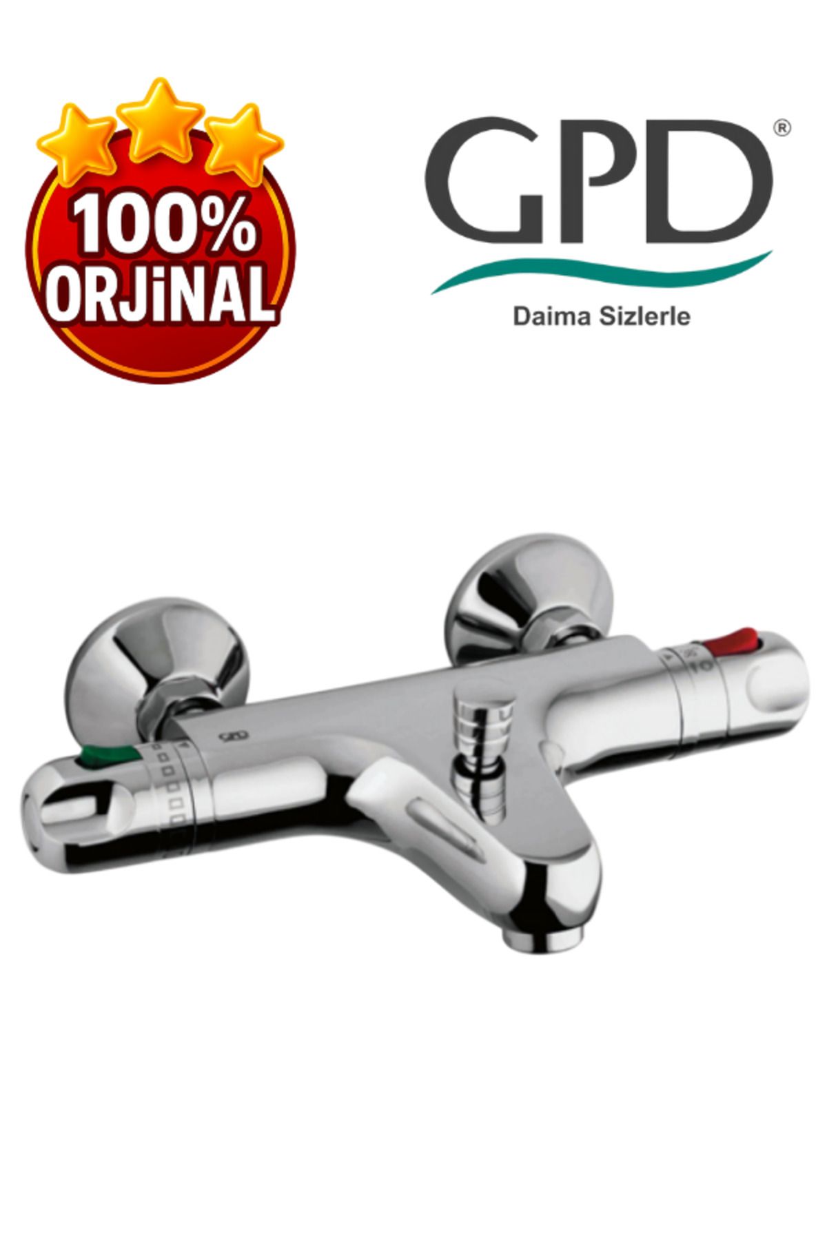 GPD TBB01 Termostatik Banyo Bataryası