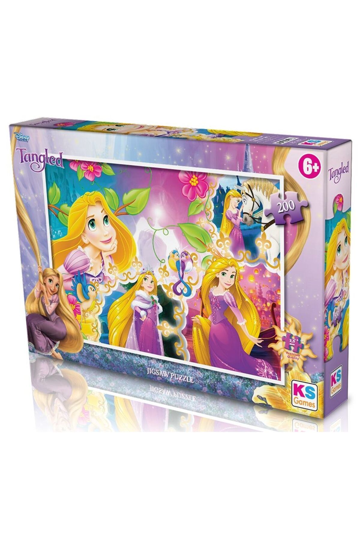 BYR Fırsat Byr Puzzle 200 Parça Papunzel Tanglet Yeni
