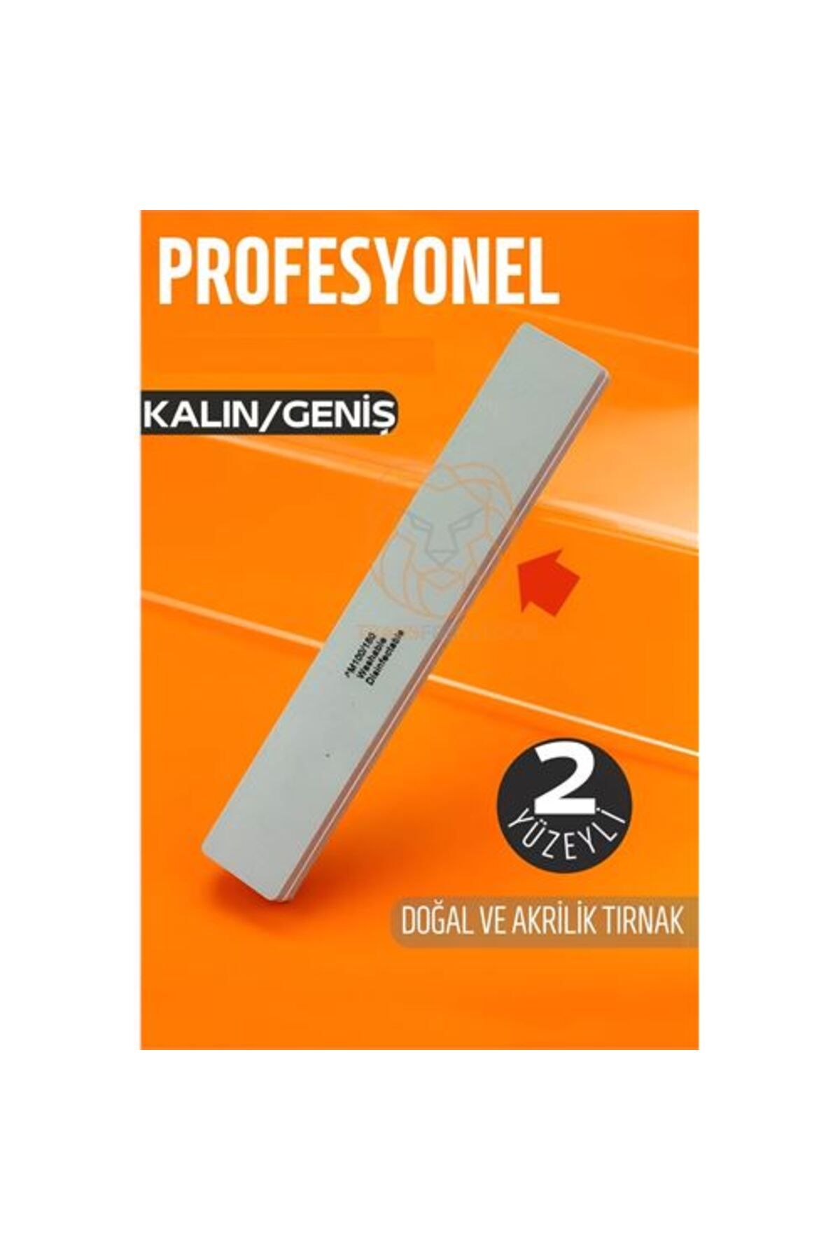 Notcraft Geniş Kalın Tırnak Törpüsü 100/180 Grid Profesyonel - NOTFRAFT6300-9837